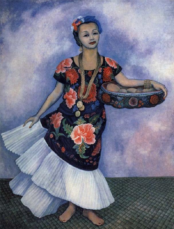 Portrait of Aomei, Diego Rivera